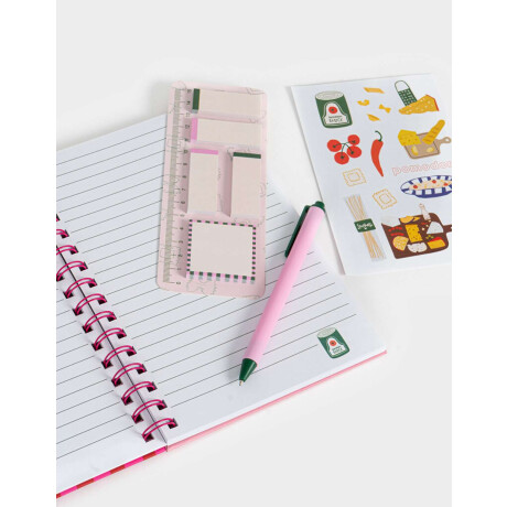 Librería Sets Con Lapicera Rosa Claro