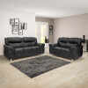 Sillón Malaga - 3 cuerpos Negro