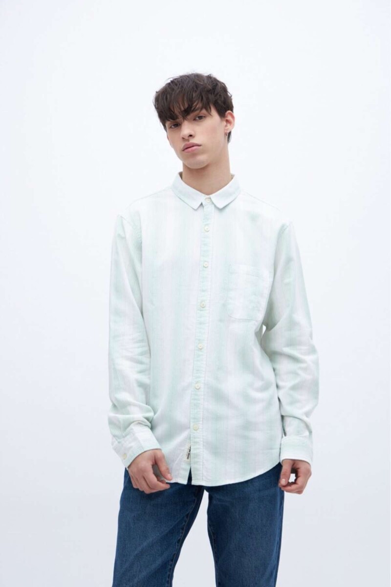Camisa Doyle - Aqua 
