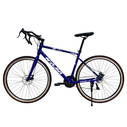 Bicicleta Kajla Ruta Rodado 26 Freno De Disco 21 Velocidades Azul 1