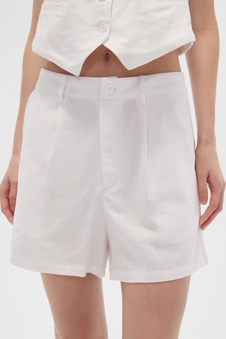 Short Sunniva Blanco