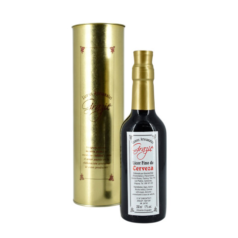 Licor De Cerveza En Lata Grazie 200ml Licor De Cerveza Grazie Lata