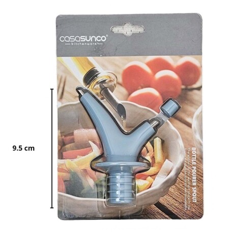 Pico Vertedor Dosificador Dispensador Botella Aceite Vinagre Gris