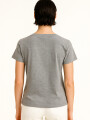 Remera Blumme Gris Melange Medio