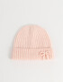 Gorro Cute Gorro Con Moño - Rosa Viejo