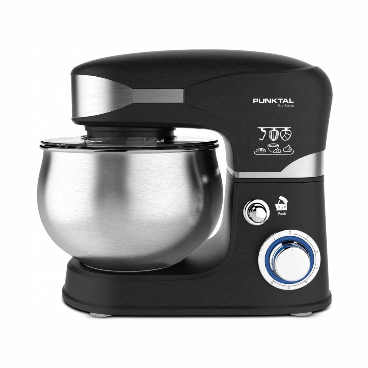 Batidora Planetaria PUNKTAL PK-9370 1300W Capacidad 5Lts 