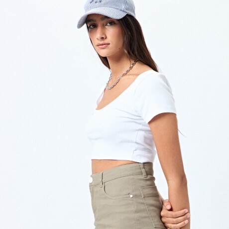 SHORT RENI Verde Seco