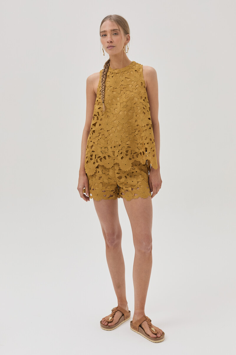 Top Soleil Mostaza