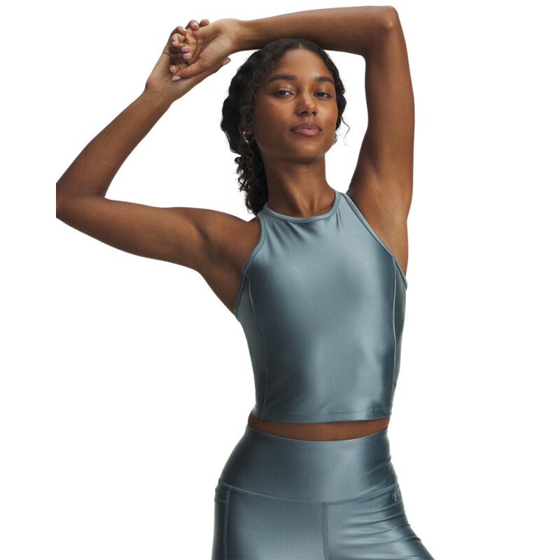 UA Motion Shine Tank-BLU BLU-587