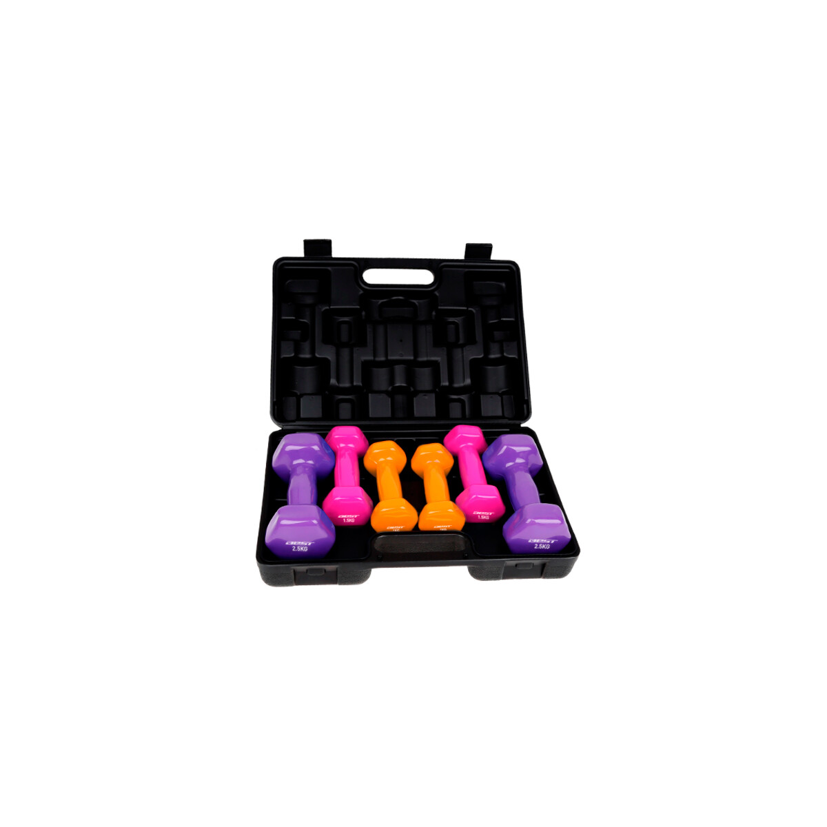 Set De Mancuernas De Neopreno Best Power Fitness 