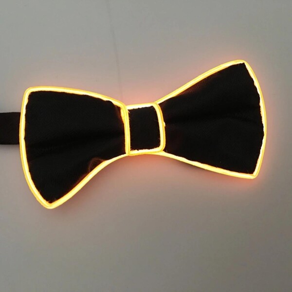 Moño Luz Led Corbata Fiesta Electronica Neon Rave Techno Moño Luz Led Corbata Fiesta Electronica Neon Rave Techno