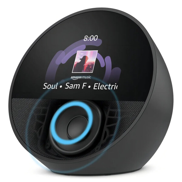 Amazon Echo Spot Smart Clock Parlante Alexa NEGRO