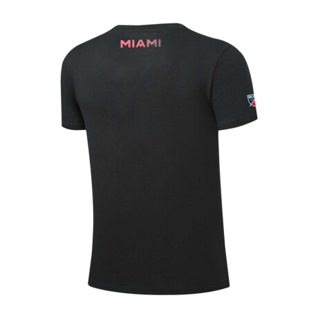 Remera Inter Miami de Niños Negro