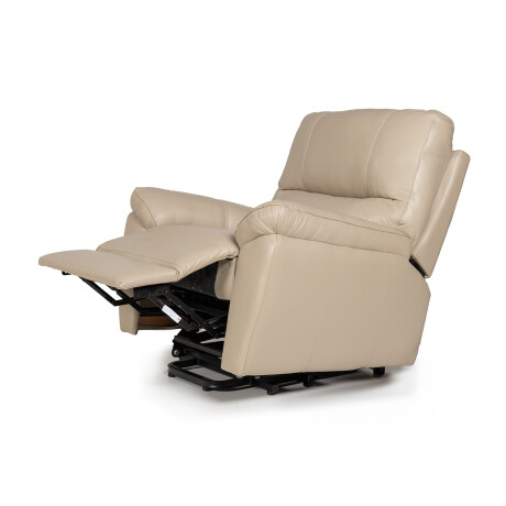 Butaca Florencia (Reclinable eléctrica) - Cuero Básico 519 (Beige)
