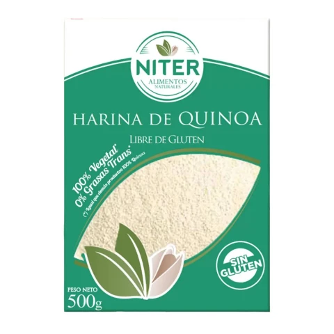 Harina de quinoa Niter 500gr. Harina De Quinoa Niter 500g