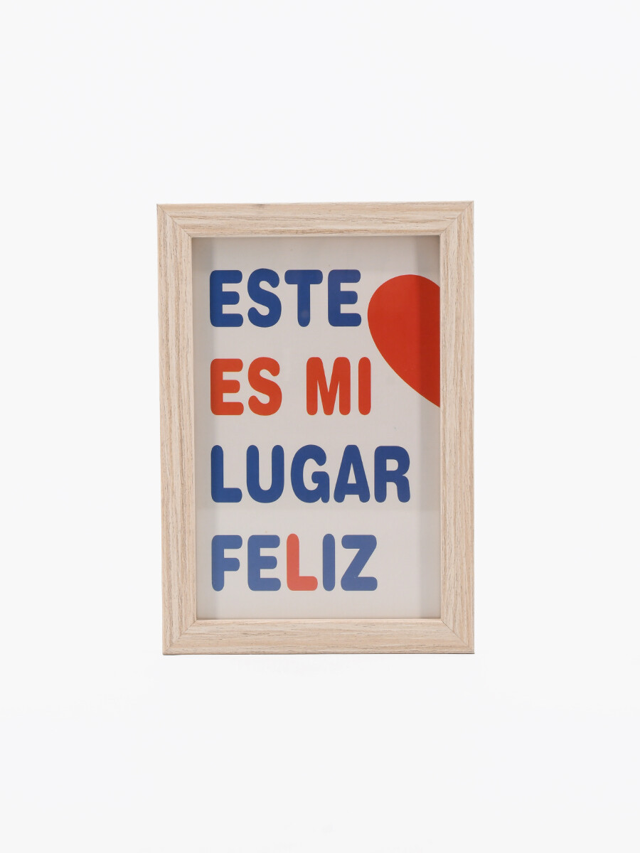 CUADRO LUGAR FELIR - BEIGE 