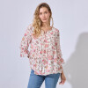 Blusa Garden BLANCO/MULTI