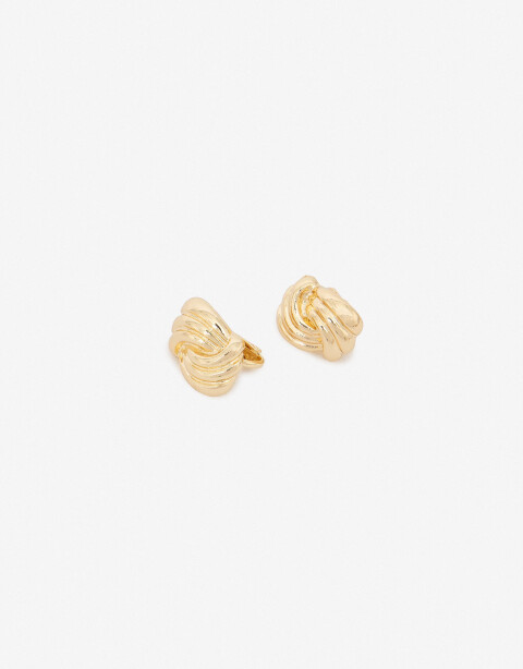 Aros Clips Metal Aros Clip Vintage - Dorado