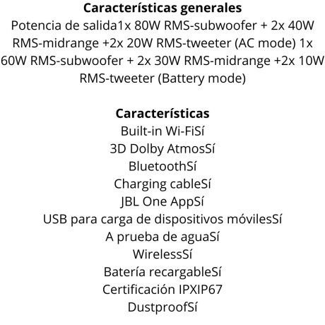 Parlante JBL Boombox 3 Wifi V01
