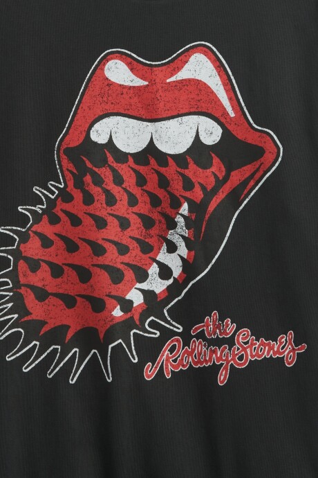 Remera Bandas Manga Corta Mujer Moonless Night