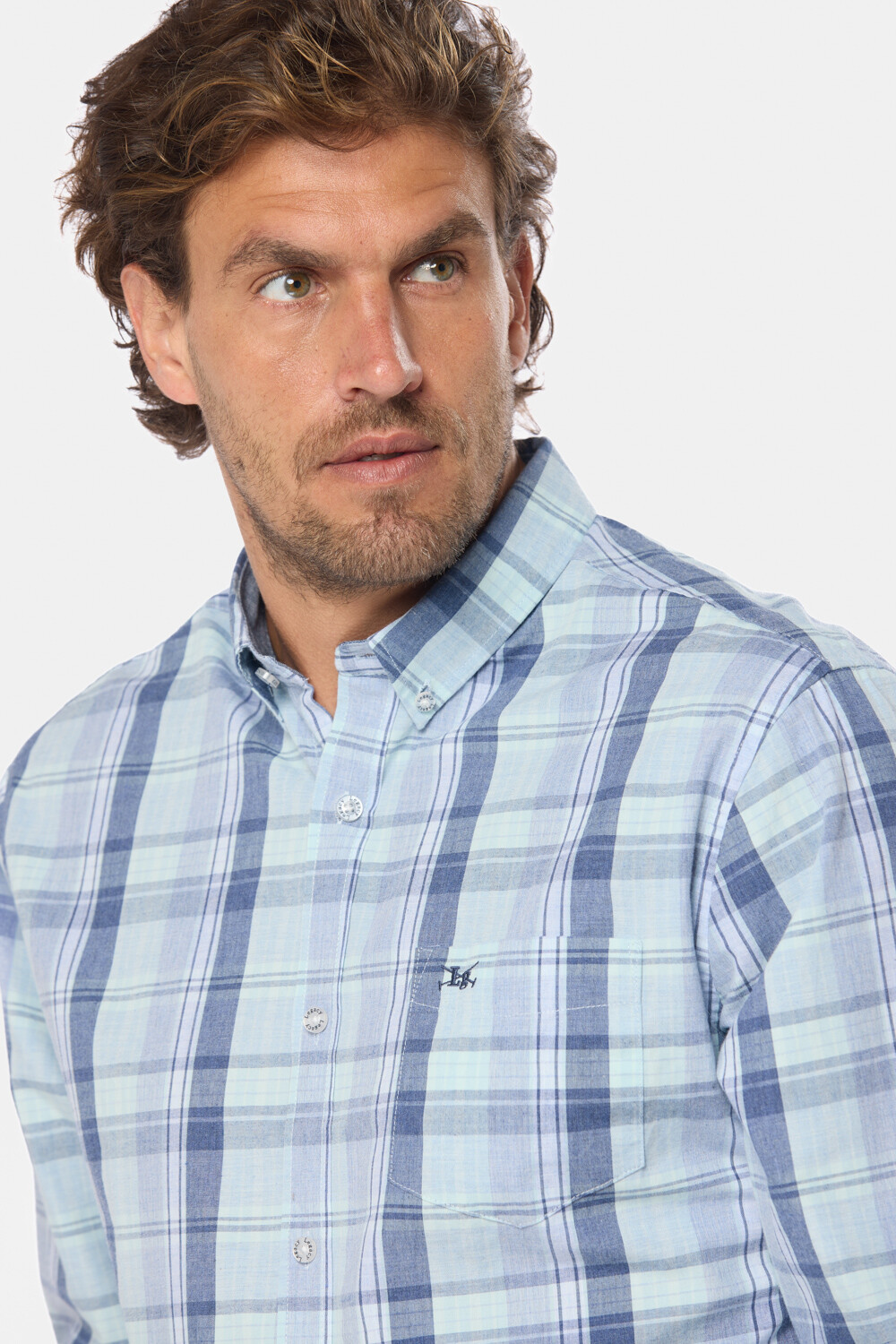 CAMISA A CUADROS Verde
