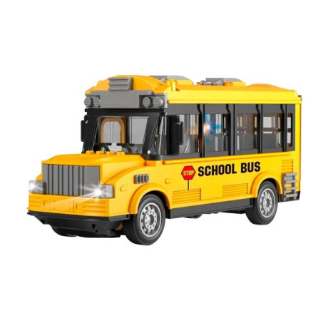 Autobus Escolar A Control Remoto Luz Led Autobus Escolar A Control Remoto Luz Led