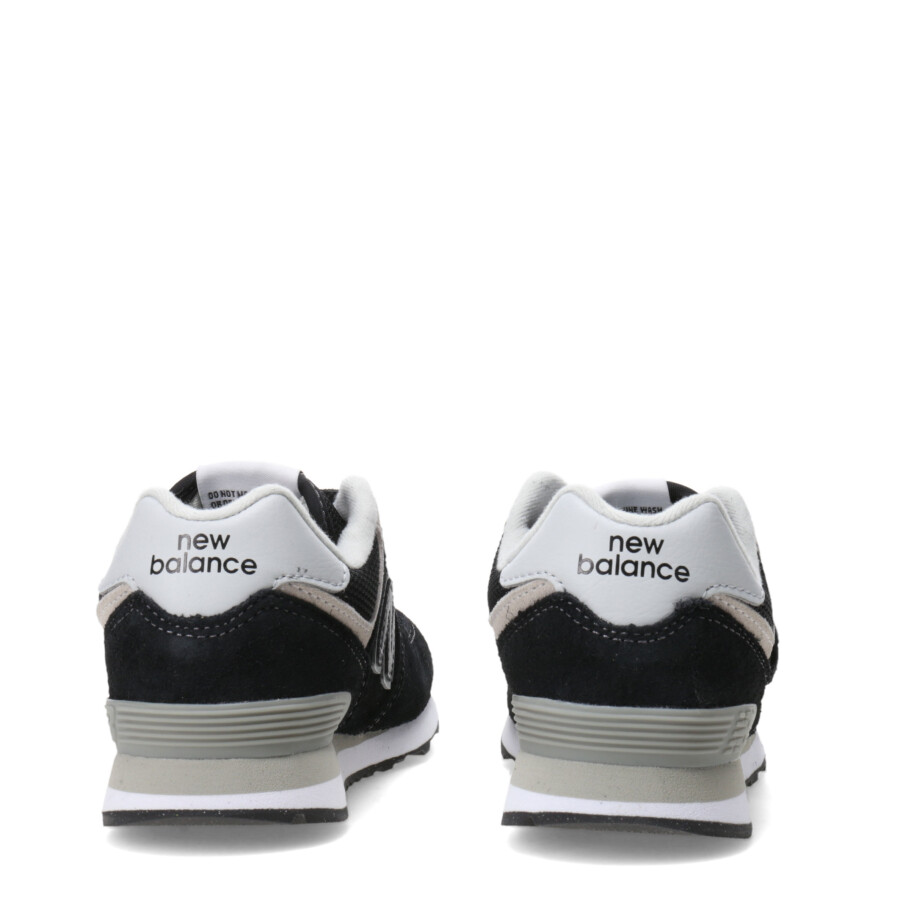 Championes de Niños New Balance Classic 574 Negro - Gris