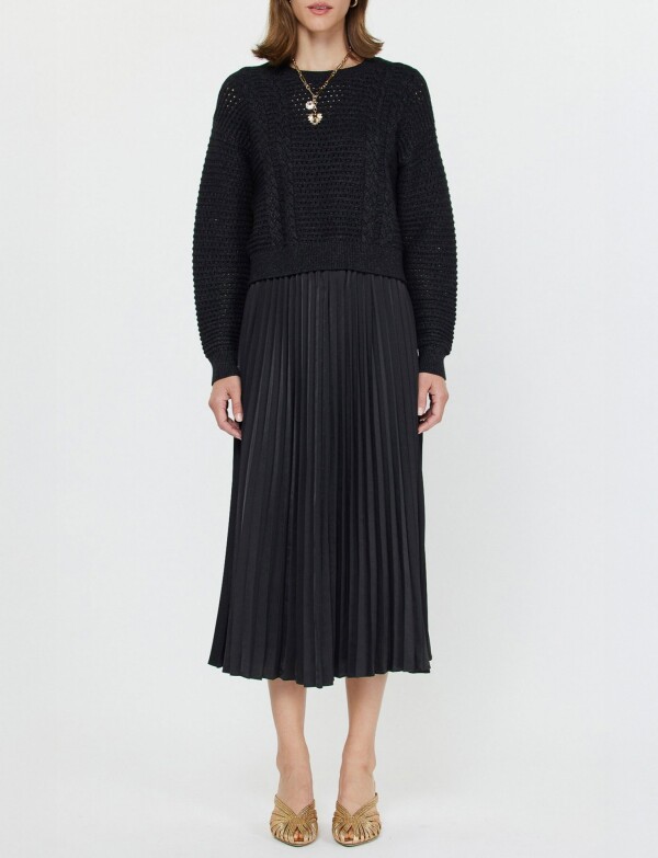 Set Buzo & Vestido NEGRO