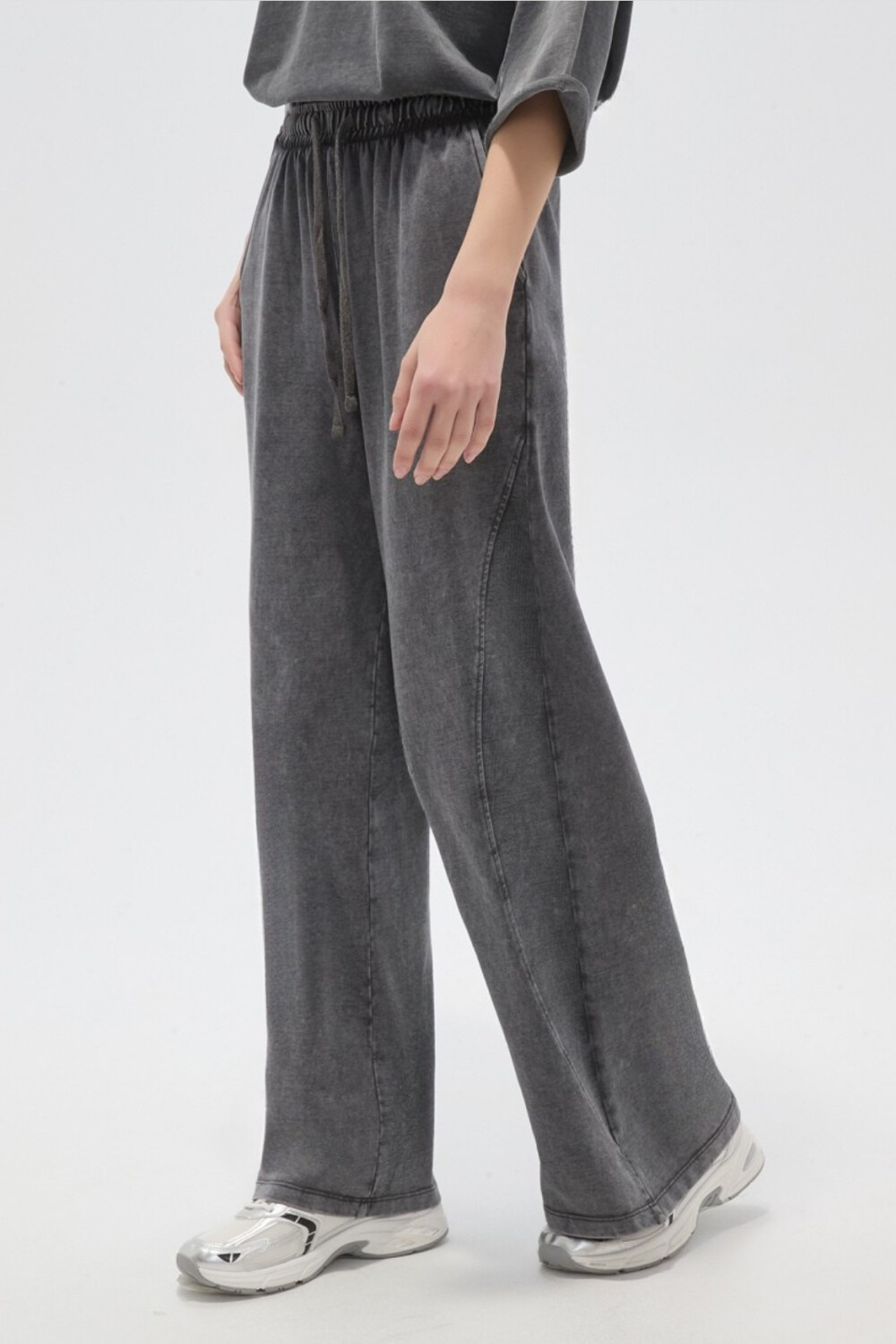 Pantalon Deportivo Durda Gris Oscuro