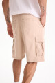 Bermuda De Gabardina Breeze Beige
