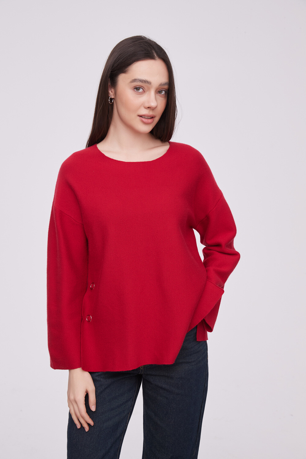 Sweater Inna Rojo Oscuro