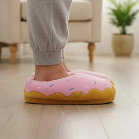 Pantufla Dona Rosada Talle único U