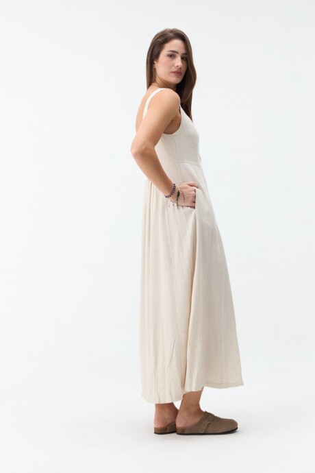 VESTIDO VERBENA Beige