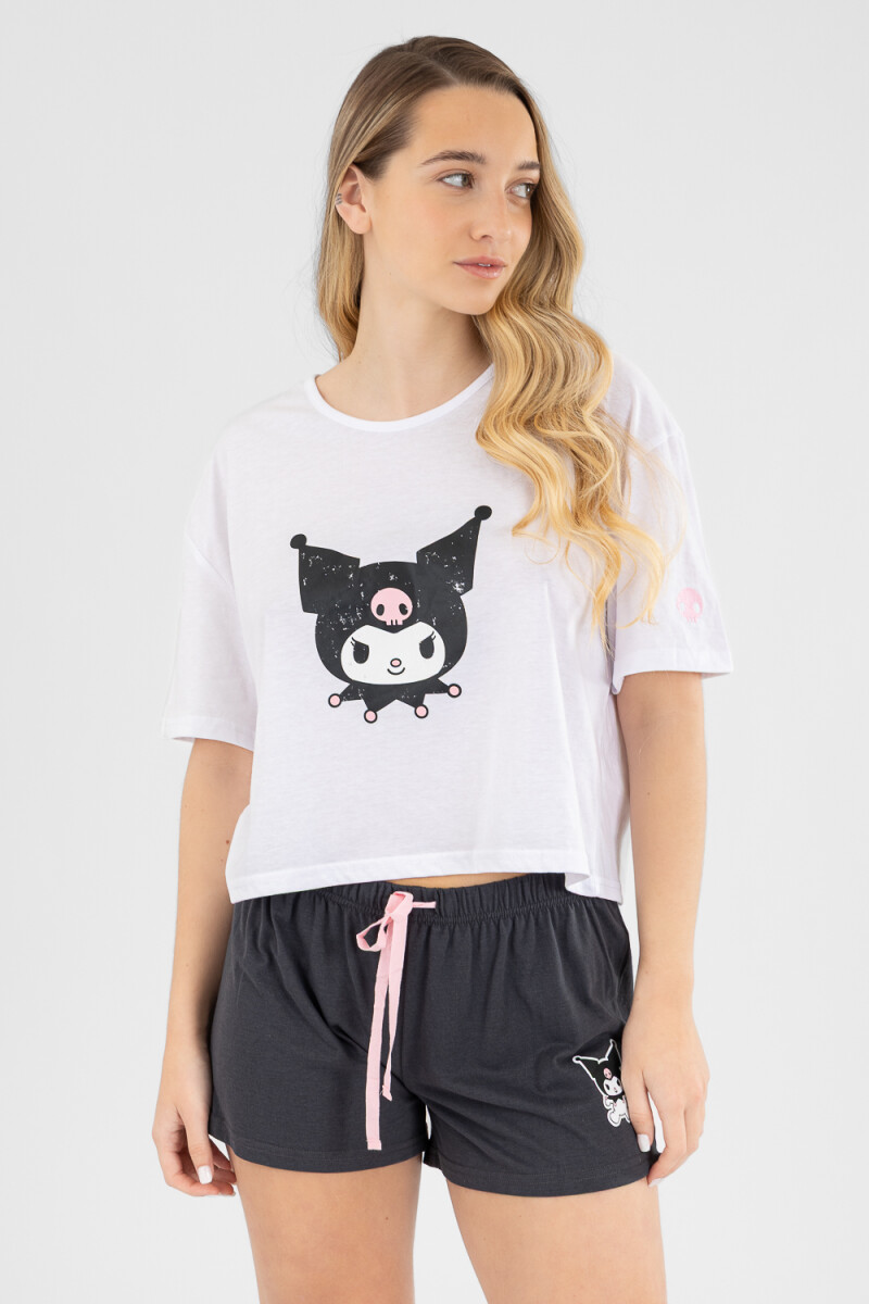 Kuromi charming Blanco