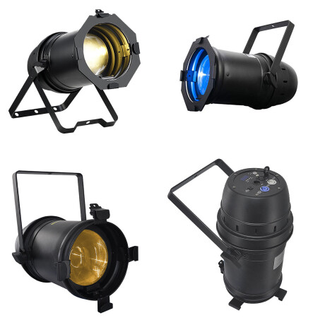 Tacho Cob Led 200w Rgbw Con Zoom Tacho Cob Led 200w Rgbw Con Zoom