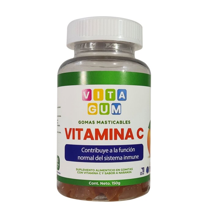 VITAGUM VIT. C AD.GOMAS MAST.X 60 UNID única