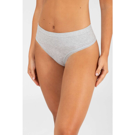 Bikini alta daisy Gris melange