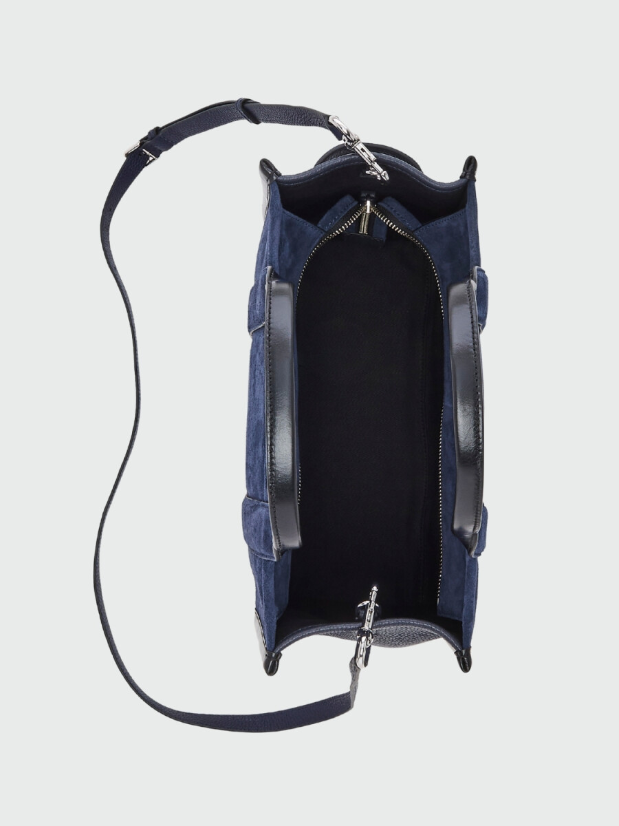 MARC JACOBS - The Suede Leather Blocked Medium Tote 