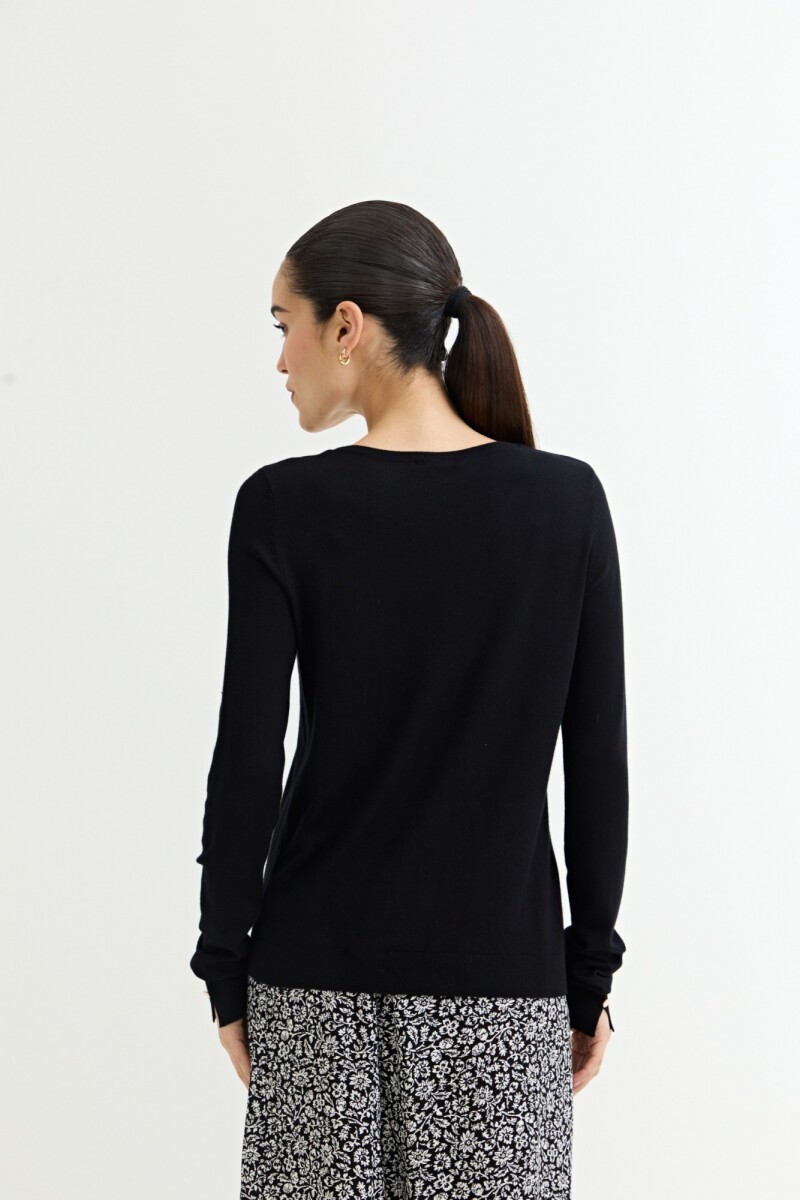 Cardigan básico NEGRO