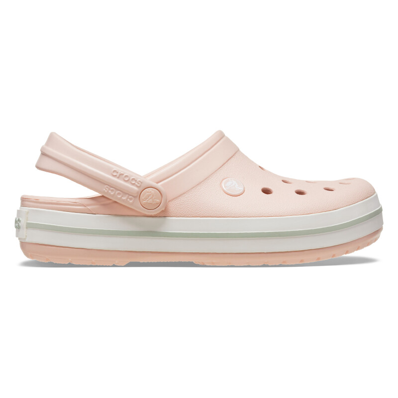 Zueco de Mujer Crocs Band c/tira Atras Cuarzo