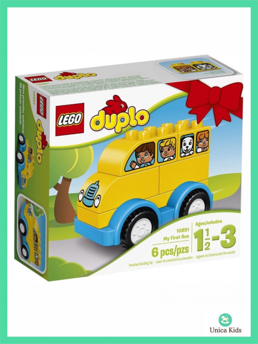 LEGO MI PRIMER AUTOBUS 10851 - UNICO 
