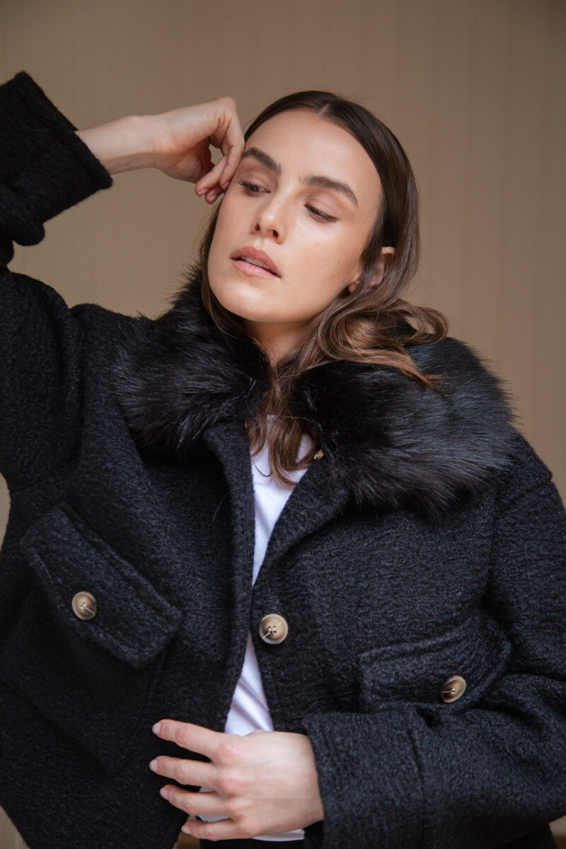 Campera Power Negro