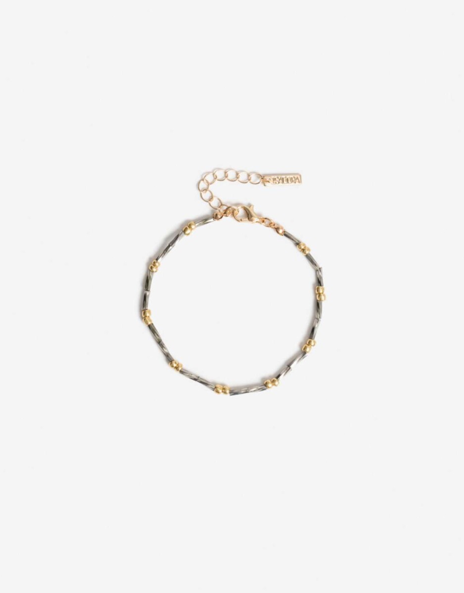 Pulsera Flexible Biplating - Dorado 