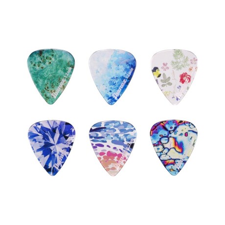 Pua Guitarra Pack Ibanez Kaleido Pick Teardrop 1.2mm 6pcs Pua Guitarra Pack Ibanez Kaleido Pick Teardrop 1.2mm 6pcs