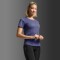 Polo Running Aero Mesh Tee Mujer Future Dusk/future Dusk Reflective
