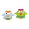 Set de 6 juguetes para baño Escabbo Owls Set de 6 juguetes para baño Escabbo Owls