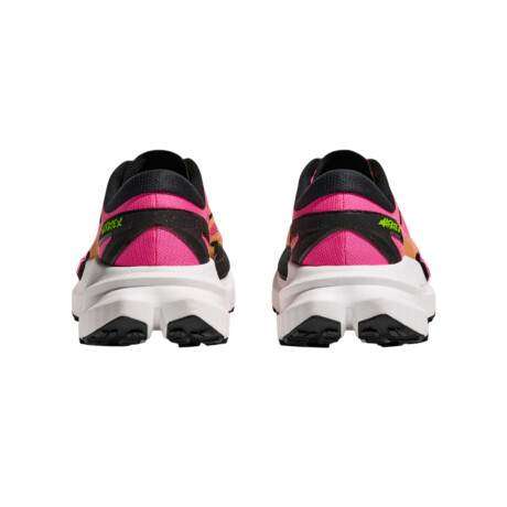 Championes Hoka Mafate X Pink & Yellow