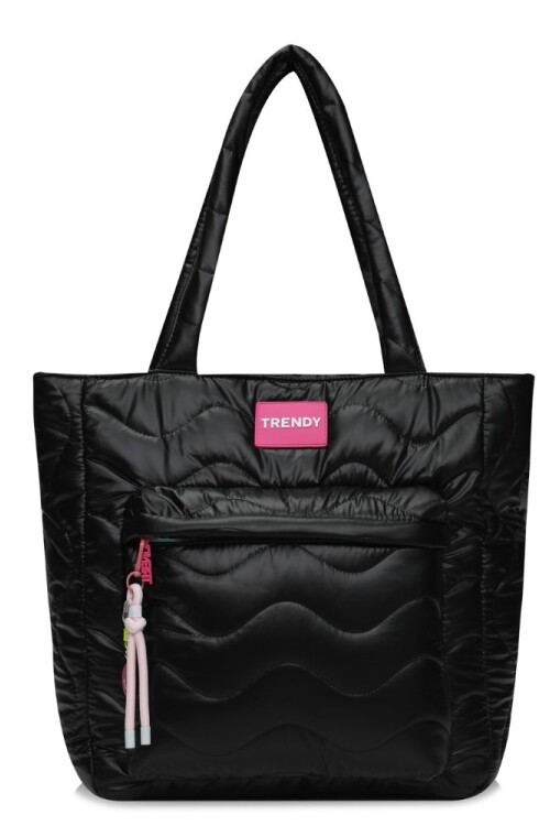 Bolso puffer Negro