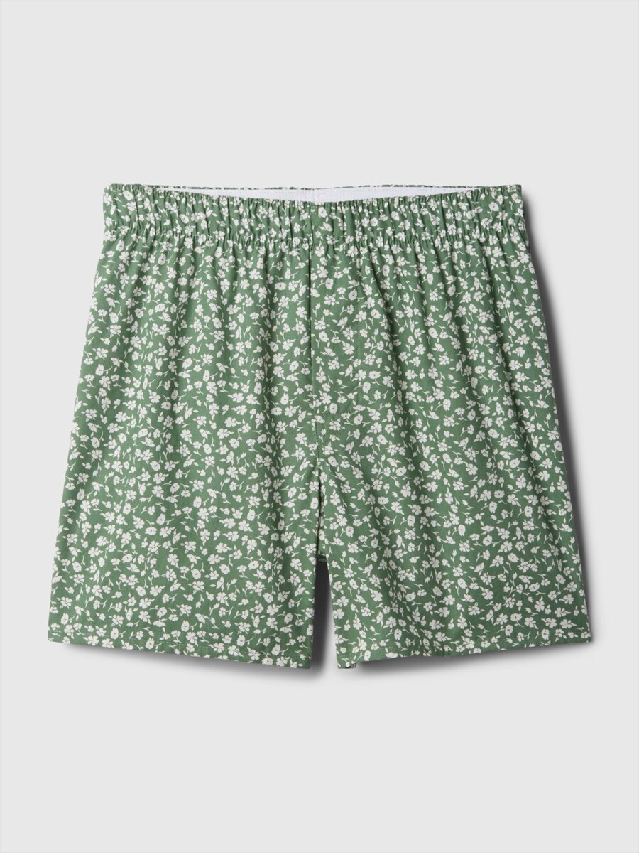 Calzoncillo De Tela Hombre - Green Floral 