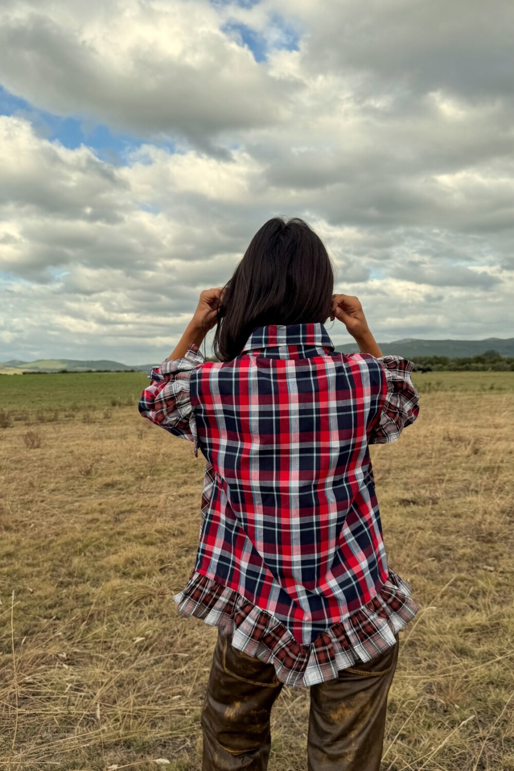 Star Shirt Rojo / Chocolate